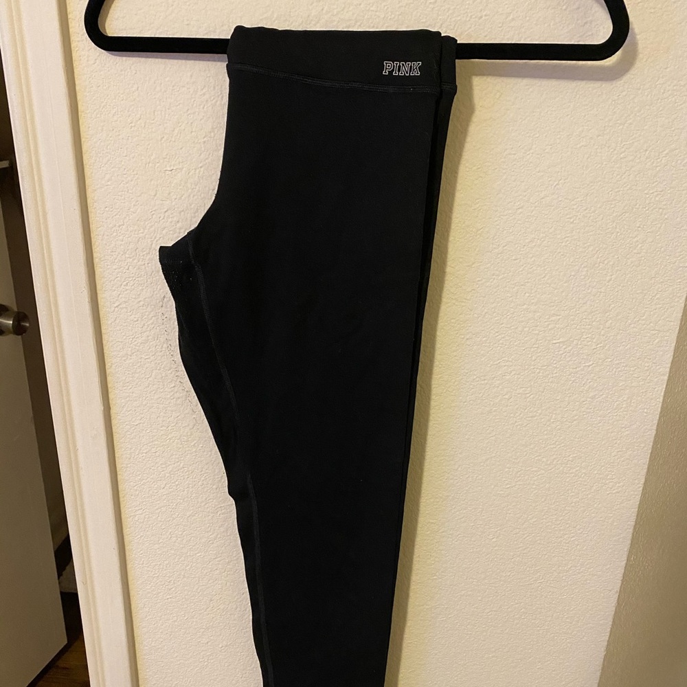 Full length Victoria’s secrecy pink leggings